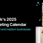 Close-up of TikTok's 2025 marketing calendar on a laptop screen, highlighting key dates and events for global marketing campaigns.