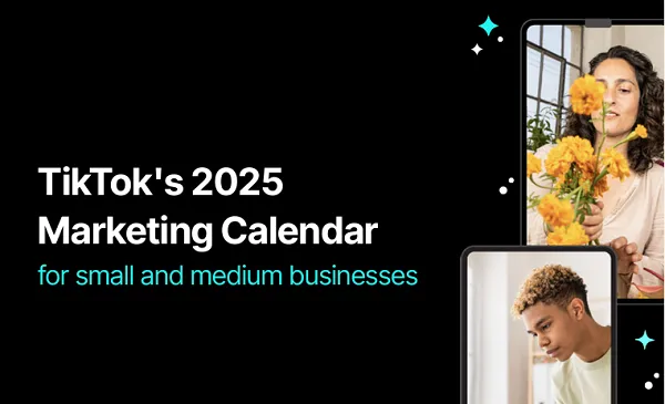 Close-up of TikTok's 2025 marketing calendar on a laptop screen, highlighting key dates and events for global marketing campaigns.