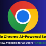 **Alt Text:** "AI-enhanced Chrome security helps detect phishing scams in real time, protecting users with smart alerts and secure browsing features."