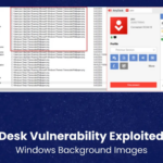 **Alt Text:** A hacker exploiting the AnyDesk wallpaper glitch to gain admin access, highlighting CVE-2024-12754 and cybersecurity risks.