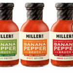 Alt Text: "Miller’s teams up with Thought For Food & Son for a banana pepper sauce promotion online, featuring engaging social media strategies."