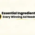 "Infographic by Savannah Sanchez outlining six create successful advertisement ingredients, featuring key ad strategies for social media success."