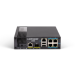 **Alt Text:** "Lantronix LM4 AI platform showcased at Cisco Live, featuring advanced automation for secure network management in IT environments."