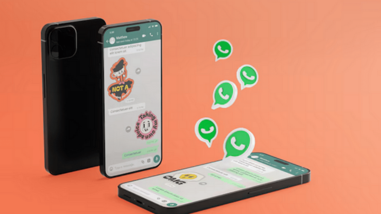 Alt Text: "Smartphone showing a business chat on WhatsApp, symbolizing WhatsApp future business growth with fast, engaging customer interactions."