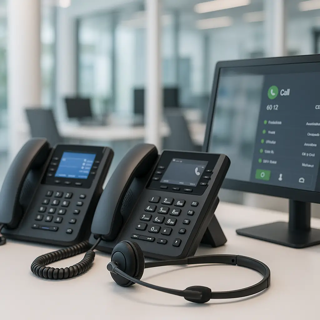 Best 800 numbers for business with communication tools in an office setting